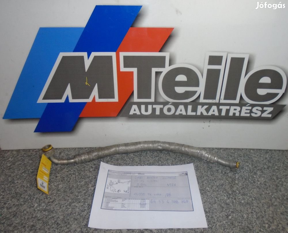ÁR/DB [GYÁRI BONTOTT] BMW - KLÍMACSŐ - X5-ÖS -/E70/ - |CSZ.: 6988867|